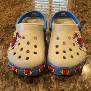Marvel Spider-Man Kids Light-up Crocs. Little kids 8